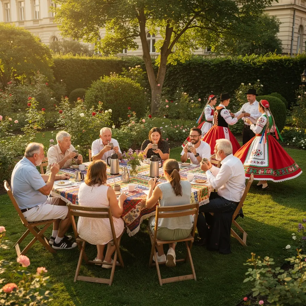 Hagyományos mate készítési eszközök, mint a bombilla és a kalabash.